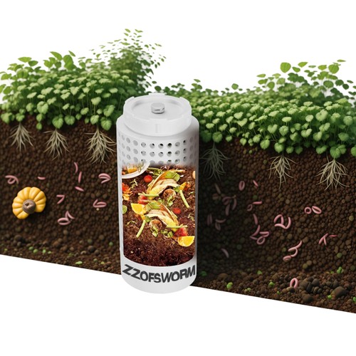 Inground worm farm - inground,